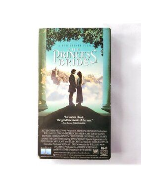 The Princess Bride (VHS, 1987) Cult Classic Comedy PG Nelson Entertainment Class